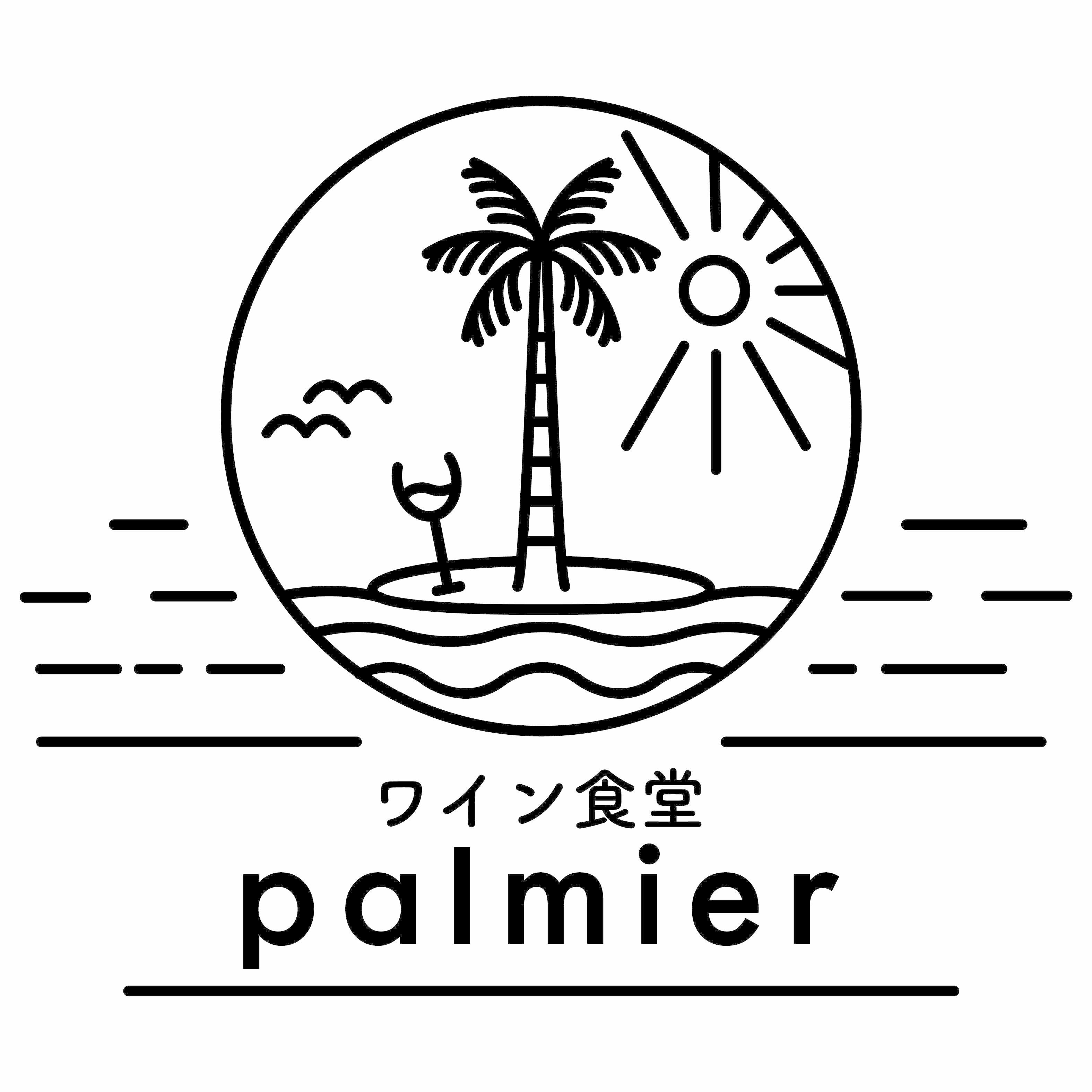 ワイン食堂palmierの外観